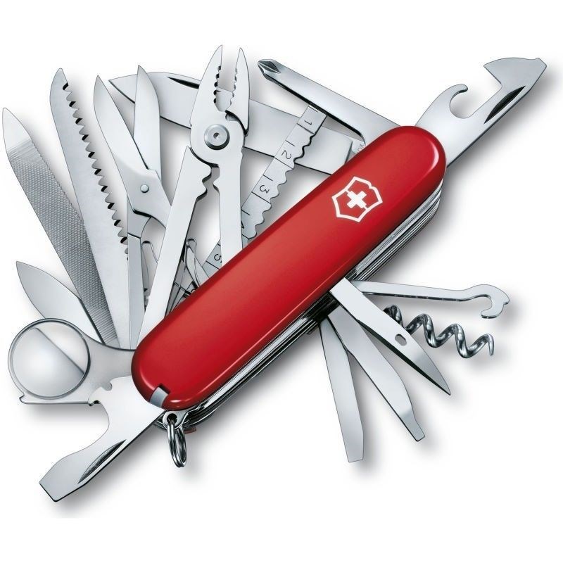Couteau suisse victorinox swisschamp rouge