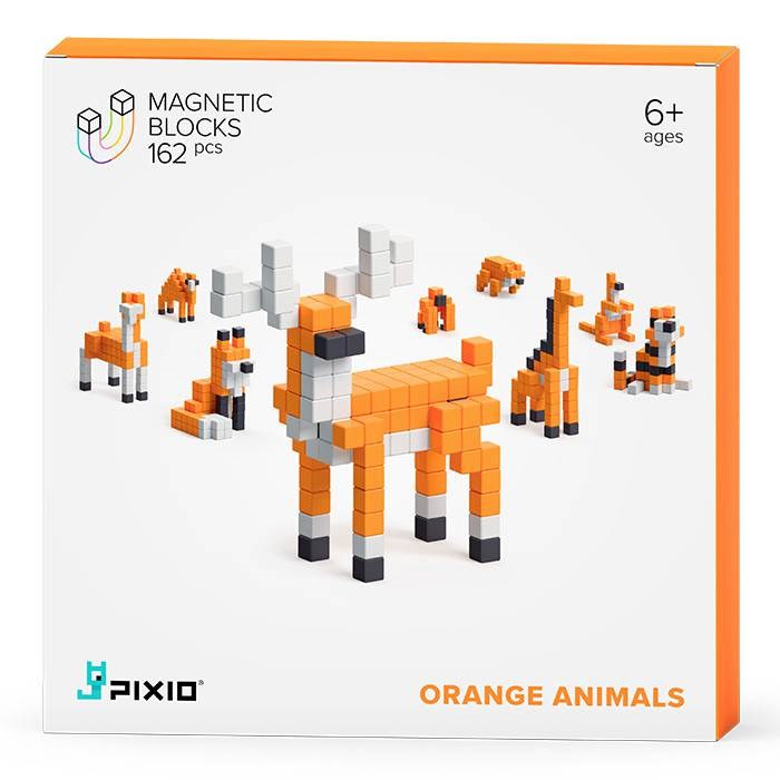 Pixio jeu de construction pixio orange