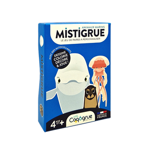Jeu de cartes a créer animaux marins