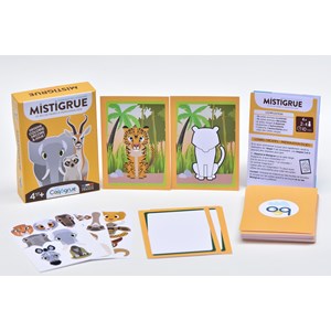 Jeu de cartes a créer animaux de savane