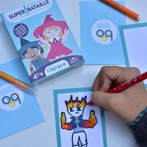 Jeu de cartes a créer apprentis sorciers