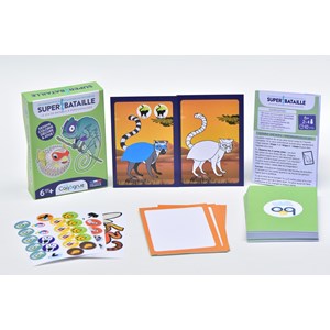 Jeu de carte a créer animaux incroyables