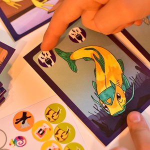 Jeu de carte a créer animaux incroyables