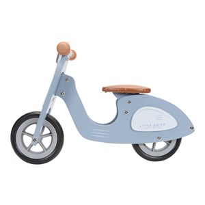 Draisienne scooter en bois - bleu