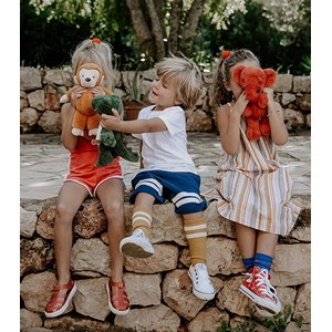 Peluche cornelio le crocodile vert 29 cm