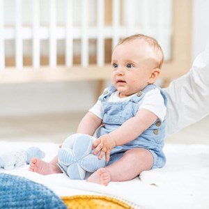 Balle d'éveil bleue