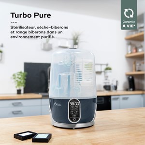 Turbo pure - stérilisateur 2 en 1