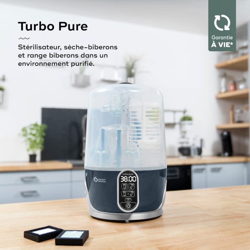 Turbo pure - stérilisateur 2 en 1 (Babymoov) - Image 1