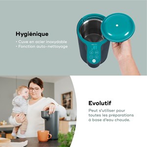 Milky now preparateur de biberons