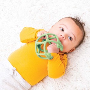 Set 2 balles silicone vert menthe