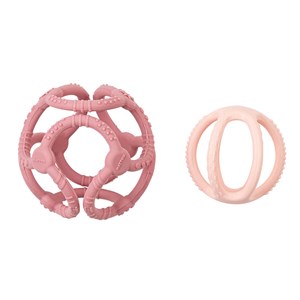 Set 2 balles silicone rose