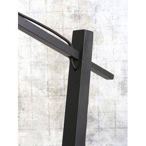 Lampadaire bambou noir-lin andes