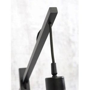Lampadaire bambou noir-lin andes