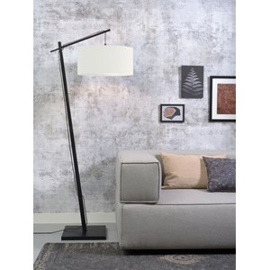 Lampadaire bambou noir-lin andes