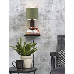 Applique bambou noir-lin andes