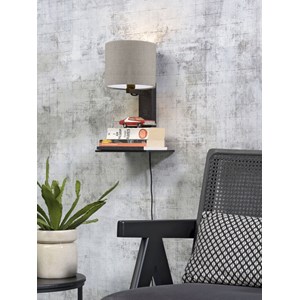 Applique bambou noir-lin andes