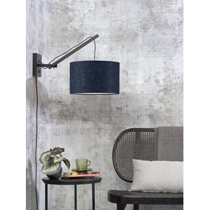 Applique bambou noir-lin andes
