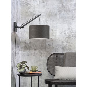 Applique bambou noir-lin andes