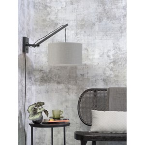 Applique bambou noir-lin andes