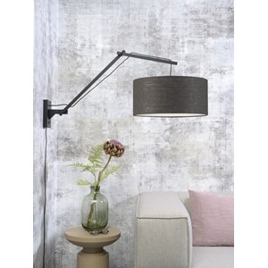 Applique bambou noir-lin andes