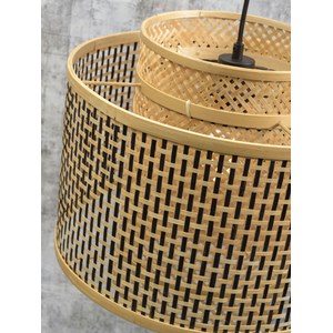 Lampadaire bambou naturel bhutan