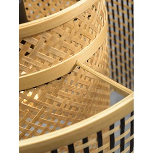 Lampadaire bambou naturel bhutan