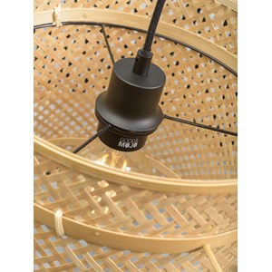 Lampadaire bambou naturel bhutan