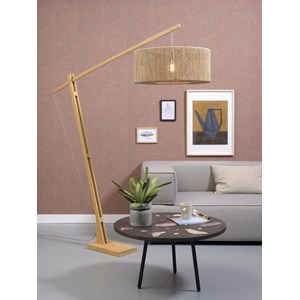 Lampadaire bambou-jute iguazu