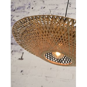 Lampadaire bambou suspendu kalimantan