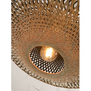 Lampadaire bambou suspendu kalimantan