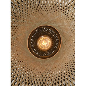 Lampadaire bambou suspendu kalimantan