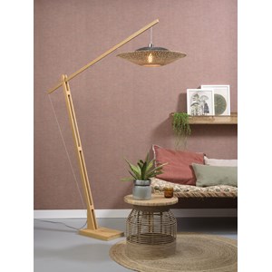 Lampadaire bambou suspendu kalimantan