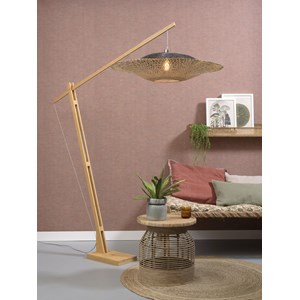 Lampadaire bambou suspendu kalimantan