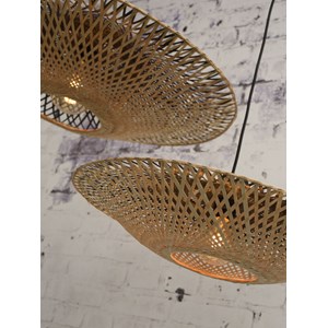 Suspension kalimantan bambou, plate