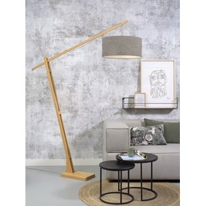 Lampadaire montblanc bambou-lin