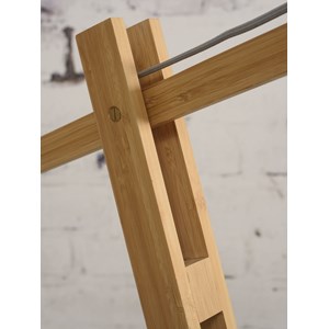 Lampadaire montblanc bambou-lin