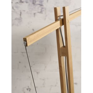 Lampadaire montblanc bambou-lin