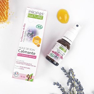 Huile de soin calmante propolis verte 