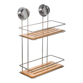 Étagère 2 niveaux venterra bambou avec v