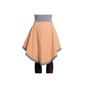 Sur-jupe mi-saison vélo - m-l - orange