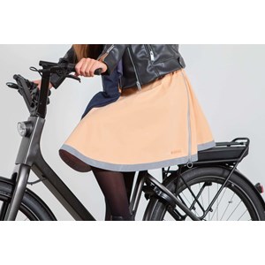 Sur-jupe mi-saison vélo - m-l - orange