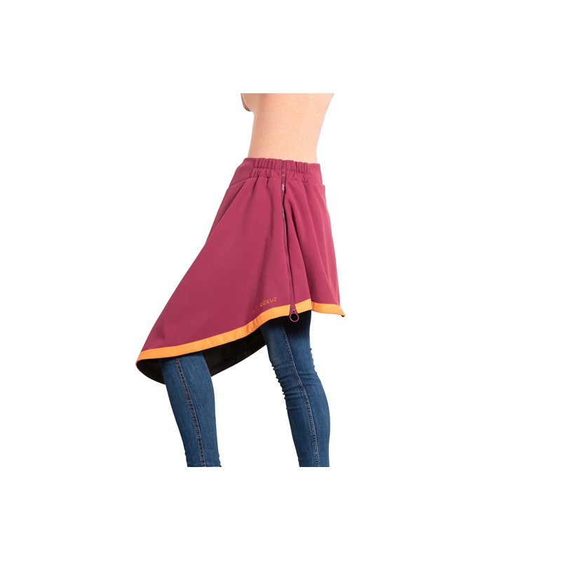 Holly bordeaux sur-jupe hiver - xs-shol