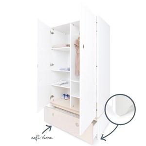 Armoire 2 p colorflex w wash