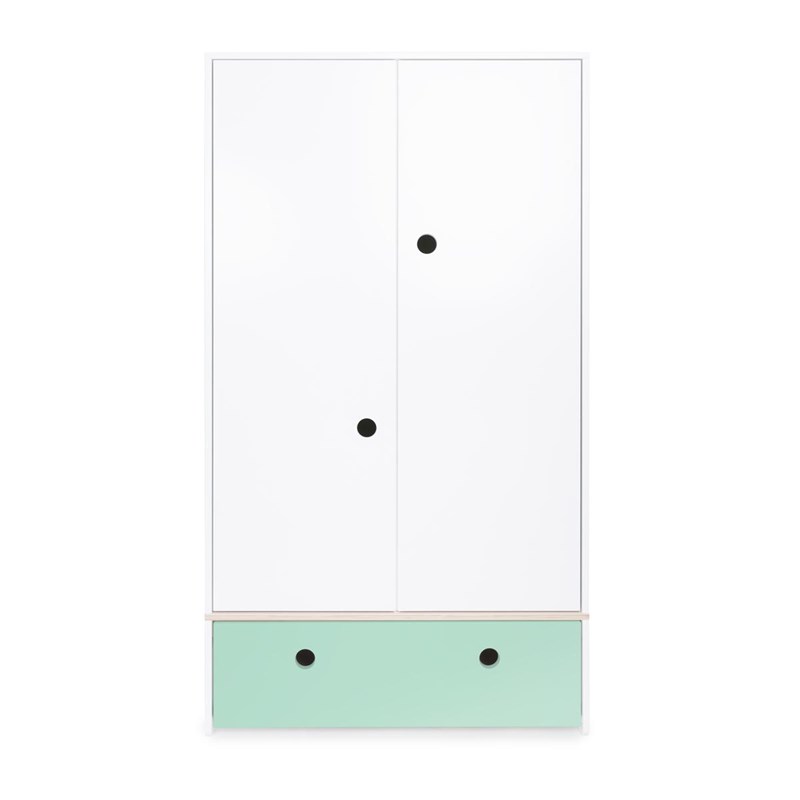Armoire 2 p colorflex mint