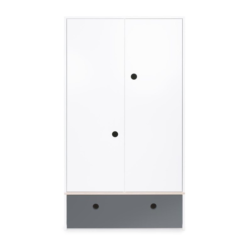 Armoire 2 p colorflex s grey