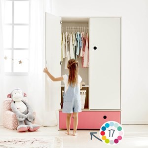 Armoire 2 p colorflex sea foam