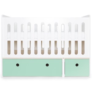 Lit bébé évolutif colorflex mint