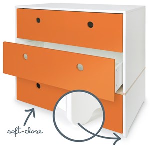 Commode colorflex s pure orange