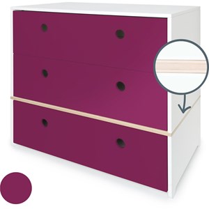 Commode colorflex s plum
