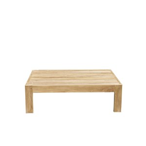 Table basse jardin teck